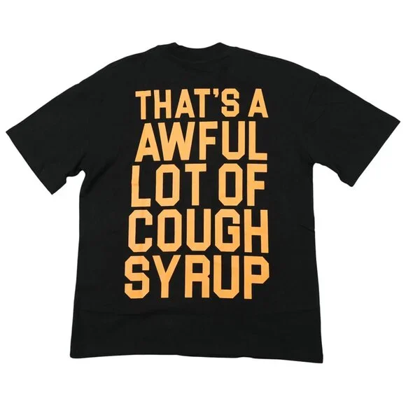 That’s An Awful Lot Of Cough Syrup Last Supper T-shirt Black | ALOCS - Picture 2 of 4